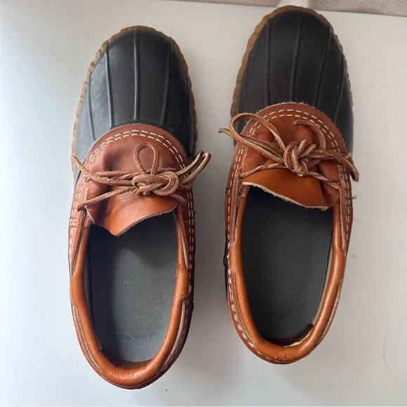 L.L. Bean (6M) Duck Boot Bean Boots Rubber Mocs - Picture 3 of 11